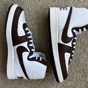 New Nike Terminator Hi Shoes - White/ Cacao Wow (FJ4199-100) - Size 9.5 US Men